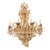 Early 20th Century French Empire Crystal Basket Chandelier For Sale