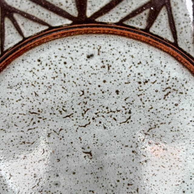 Late 20th Century Paul Stubbs Ceramic Charger Serving Plate For Sale - Image 5 of 12