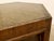 Mid 20th Century Vintage Hexagonal Wood Side Table With Glass Top For Sale - Image 5 of 9