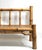 Mediterranean Bamboo Loveseat Bench For Sale - Image 3 of 9
