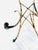 60's Midcentury Wrought Iron Base With Glass Top Patio/Outdoor Table For Sale - Image 4 of 11