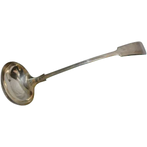 Mid-20th Century E & Co. Vintage Silver Plated Ladle