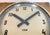 Industrial Beige Factory Wall Clock from IBM, 1950s For Sale - Image 10 of 16