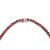Not Yet Made - Made To Order Modern 5mm Round Garnet Tennis Necklace Crafted in Sterling Silver- Gift for Women For Sale - Image 5 of 10
