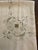 1950s Vintage Openwork White Ecru Italian Embroidered Linen Tablecloth and 6 Napkins- 7 Pieces For Sale - Image 5 of 12