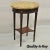 Vintage French Louis XVI Style Victorian Oval Marble Top Accent Side Table For Sale - Image 13 of 13