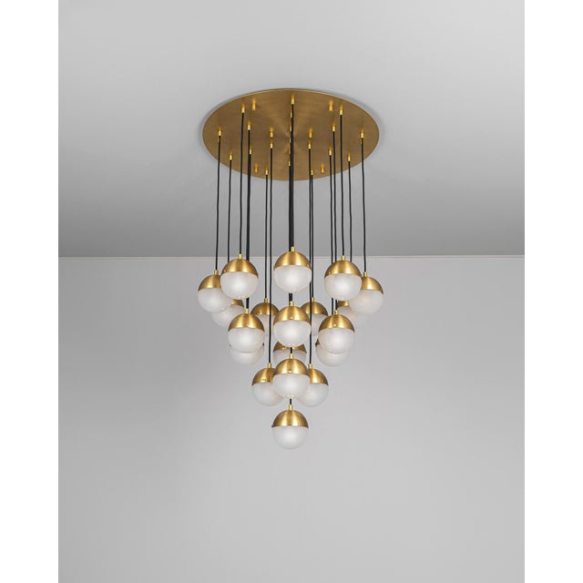 Brass Molecule Cluster 19 For Sale - Image 8 of 12
