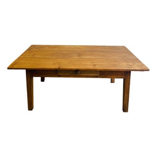 Vintage Coffee Table in Oak For Sale