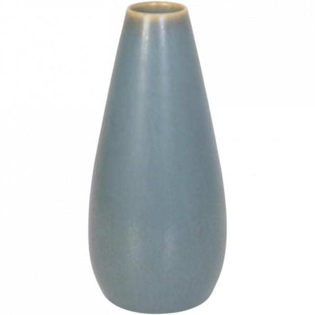 Small Vase in Blue Glaze from Palshus For Sale - Image 4 of 4