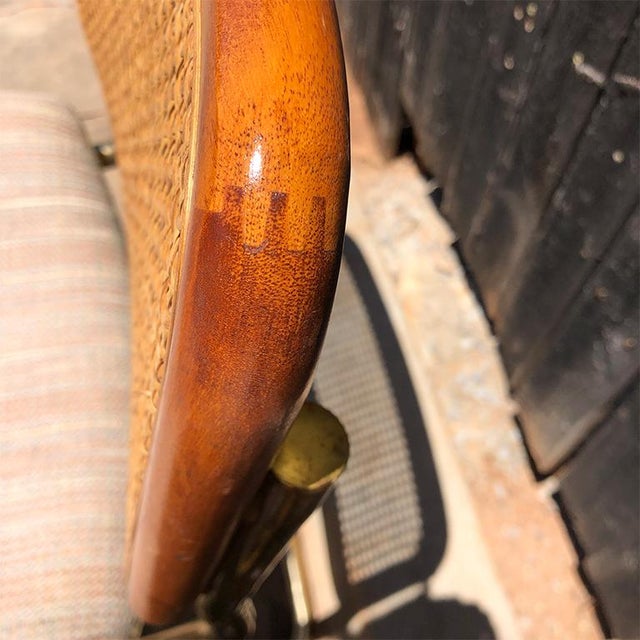 1980s 1980s Vintage Cantilever Cane Marcel Breuer Style Tubular Dining Chairs Upholstered Seats Set of 6 For Sale - Image 5 of 13