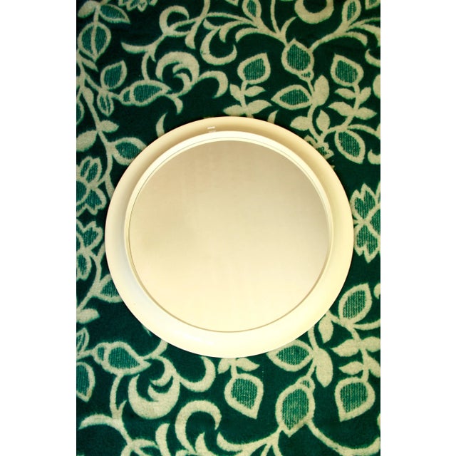 Large Vintage Plastic Pop Mirror, Italy, 1970s For Sale - Image 6 of 8