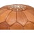 Art Deco Contemporary Moroccan Leather Pouf Moroccan Pouf Leather Ottoman For Sale - Image 3 of 10