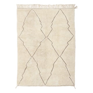 Hand-Knotted Wool Premium Rug by Azele Studio For Sale