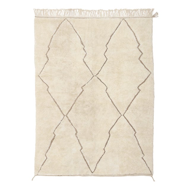 Hand-Knotted Wool Premium Rug by Azele Studio For Sale