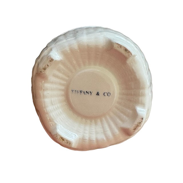 Vintage Tiffany Porcelain Pair White Basket Cachepots For Sale In Miami - Image 6 of 10