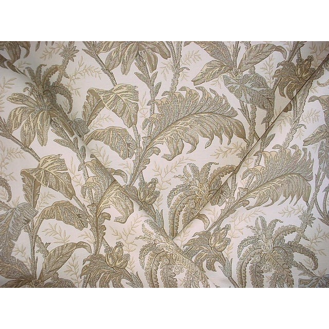 F Schumacher 22663 Bengali in Linen Old Silk Road Floral Luxury