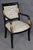 Wood 1960's Set 8 Regency Style Dolphin Head Ebonized & Gold Accent Armchairs For Sale - Image 7 of 16