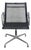 Vintage EA108 Chair in Black Mesh by Charles Eames For Sale