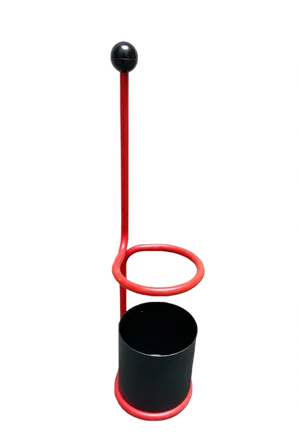 Vintage Painted Metal Umbrella Stand by Forme e Funzioni for Airon