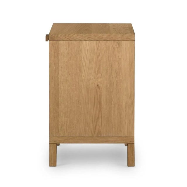 Four Hands Allegra Nightstand, Natural Cane For Sale - Image 9 of 13