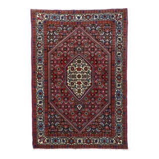 Vintage Bidjar Rug 3'7'' x 5'1'' For Sale