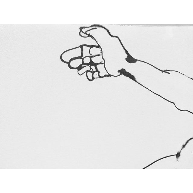 "Woman" Contemporary Nude Figure Drawing by Martha Holden Plunge For Sale In Los Angeles - Image 6 of 8