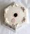 Antique White Vintage Chinoiserie Hexagonal Porcelain Planter For Sale - Image 8 of 12