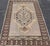 Tribal Vintage Turkish Medallion Oushak Area Rug in Gray, Taupe, Brown and Cream For Sale - Image 3 of 13