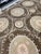 1960s Large Cotton Suzani From Samarkand Uzbekistan, 1930s Suzani Terracotta Wall Hanging Tapestry - Neutral Uzbek Bedspread For Sale - Image 5 of 12