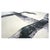 Gray Indo-Napalese Modern Faye Wool & Silk 9x12 Light Grey & Black Handmade Area Rug #1144023 For Sale - Image 8 of 8