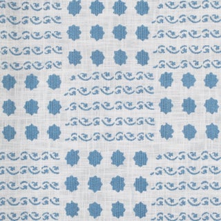 Sister Parish Campobello Peformance Fabric in Summer Blue For Sale