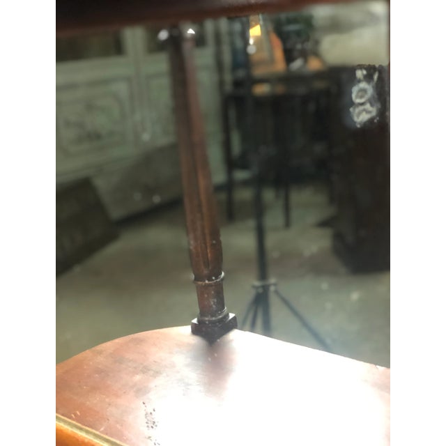 Louis XV Style Cabinet with Marble Top and Brass Gallery, 1920s For Sale - Image 12 of 13