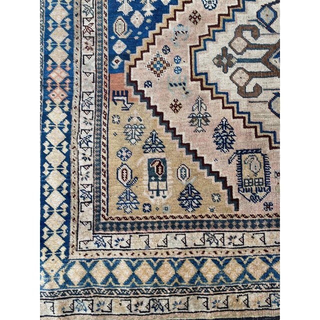 Ancient Fine Caucasian Chirwan Karabagh Rug, 1890s For Sale - Image 11 of 18