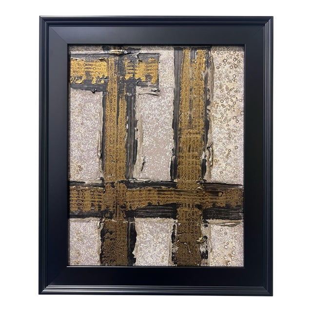 Structure No. 1 - Original Abstract Painting by J. Kent Martin For Sale
