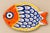Mid-Century Italian Hand Painted Desimone Family of Ceramic Fish Plates -Set of 5 For Sale In Naples, FL - Image 6 of 10