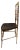 Italian 1960s Brass Italian Chiavari Chair For Sale - Image 3 of 7