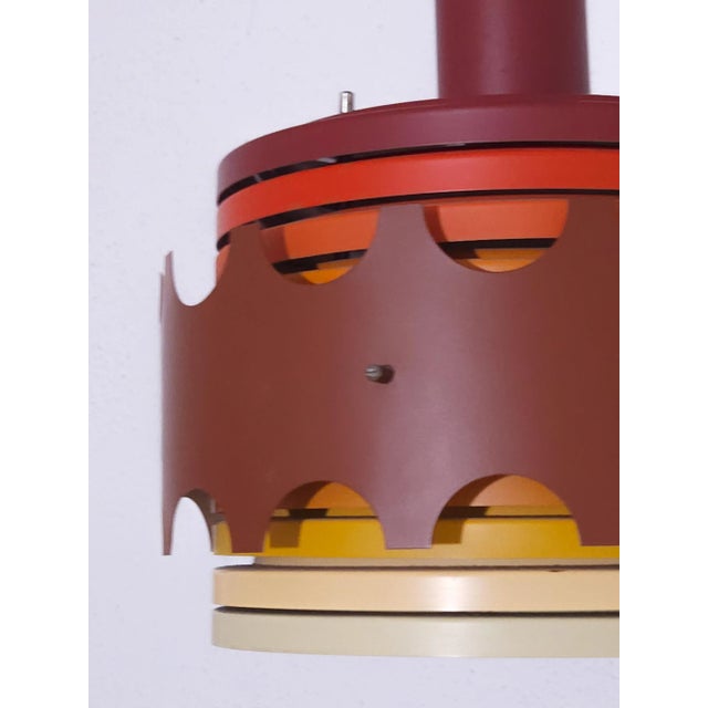 German Pendant Lamp from VEB Deutsche Werkstätten Hellerau, 1970s For Sale - Image 4 of 6