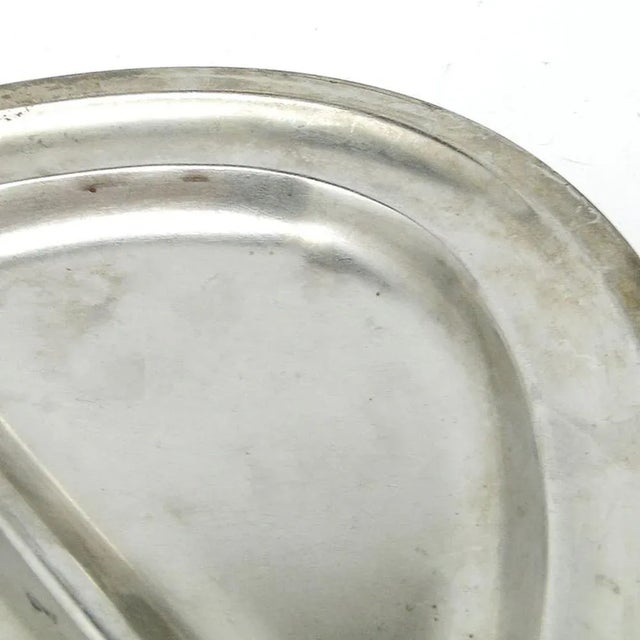 Metal Art Deco German Bowl by DW Schwerr, 1930s For Sale - Image 7 of 9