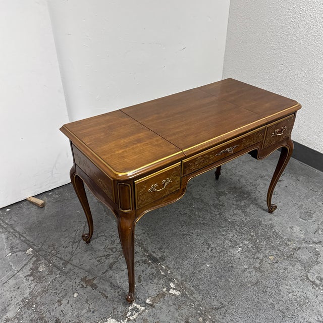Phyllis Andrade for White Furniture Company Chinoiserie Vanity Desk For Sale - Image 12 of 12
