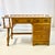 American 1950s Mid-Century Boho Chic Arts & Crafts Americana Nutmeg Maple Desk For Sale - Image 3 of 13