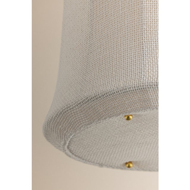 Contemporary Mitzi Risa 14 in. 1 Light Pendant in Aged Brass Finish For Sale - Image 3 of 5