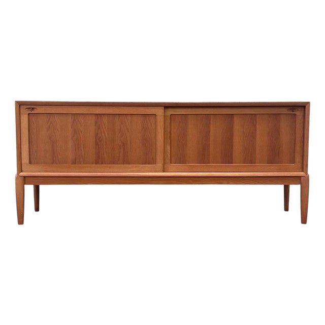 Mid-Century Modern Oak Sideboard by Bramin, 1960s For Sale