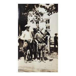 Early 20th Century Fishermen Snapshot Photograph