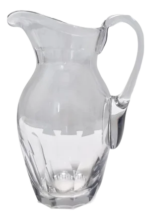 Clear Crystal Pitcher from Baccarat, 1960s