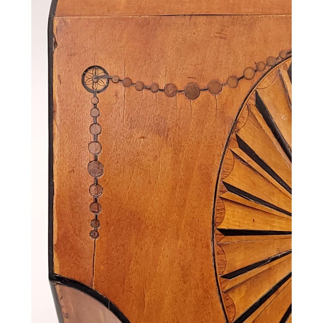 Inlaid Satinwood Cutlery Box, England Circa 1820 For Sale - Image 12 of 12
