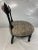 Early 20th Century Early 20th Century Round Upholstered Slipper Chair For Sale - Image 5 of 10