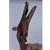 Large Rustic Live Edge Tree Trunk Plant Stand or Art Pedestal For Sale - Image 13 of 13