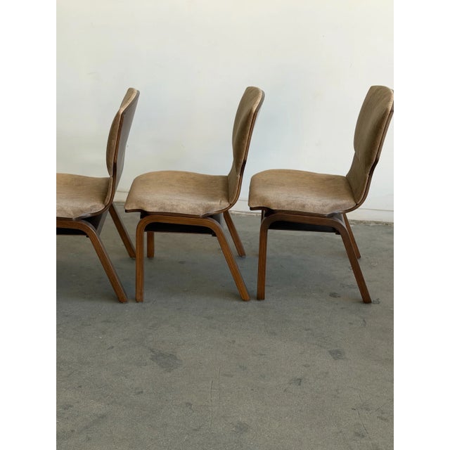 1990s Bentwood Dining Chairs - Set of Four For Sale - Image 12 of 18