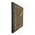 Postmodern Tongue-In-Cheek Mounted Kuba Cloth Panel For Sale - Image 3 of 9