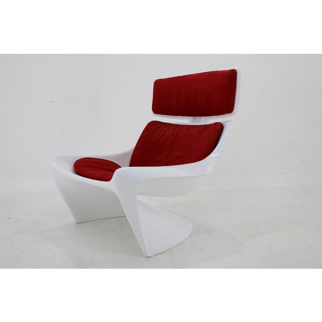 Fiberglass President Lounge Chair by Steen Ostergaard for Cado, Denmark, 1960s For Sale - Image 6 of 18